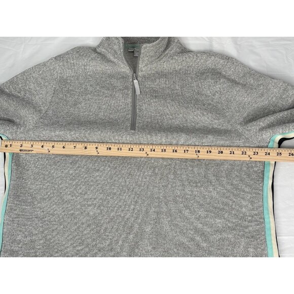 Craghoppers Women’s 3XL Sz 16 Pinalla Half Zip Sweater Fleece Heather Soft Grey - Picture 14 of 16